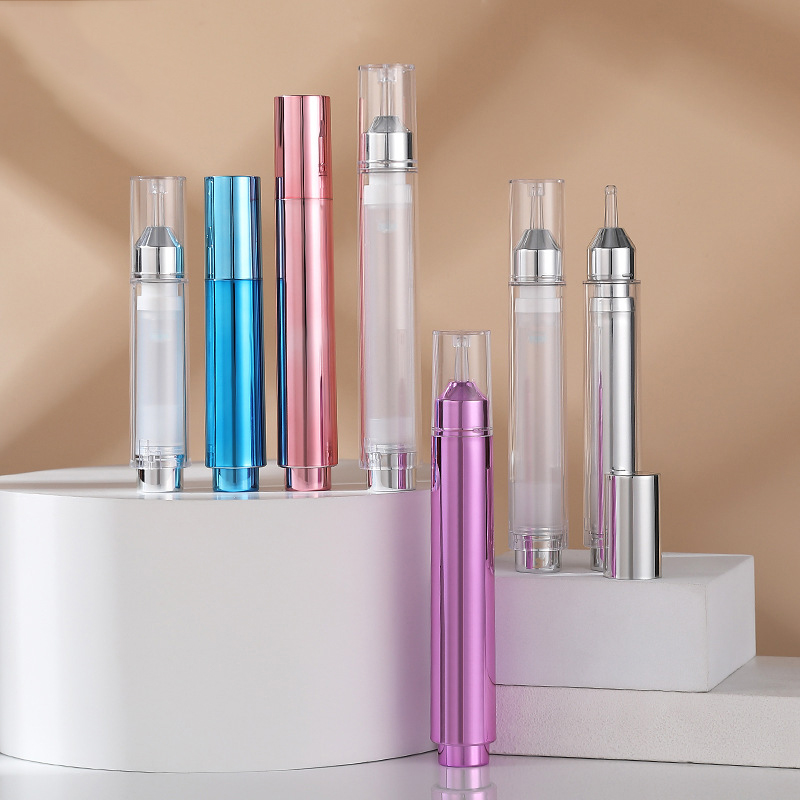5ml 10ml 15ml kozmetická striekačka Balenie 5ml 10ml 15ml 20ml Očný krém Sérum Pumpa Bezvzduchová fľaša striekačka