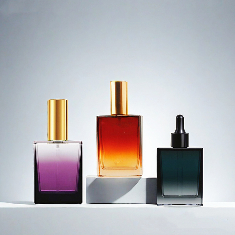 Fľaštička s kvapkadlom Fľaša na sérum Sklenená kozmetická fľaša na starostlivosť o pleť Balenie Sieťotlačová fľaša na mlieko