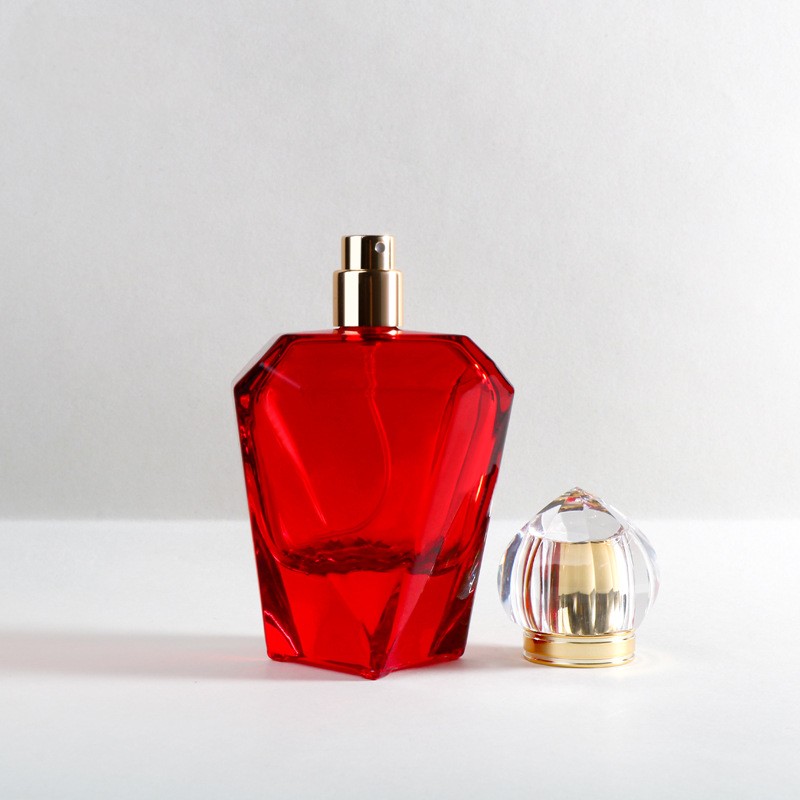 Vonná pumpa sprej Diamantový rozprašovač Prázdne sklenené fľaštičky na parfumy Balenie Vonná pumpa sprej Diamantový rozprašovač Prázdne sklenené fľaštičky na parfumy Balenie