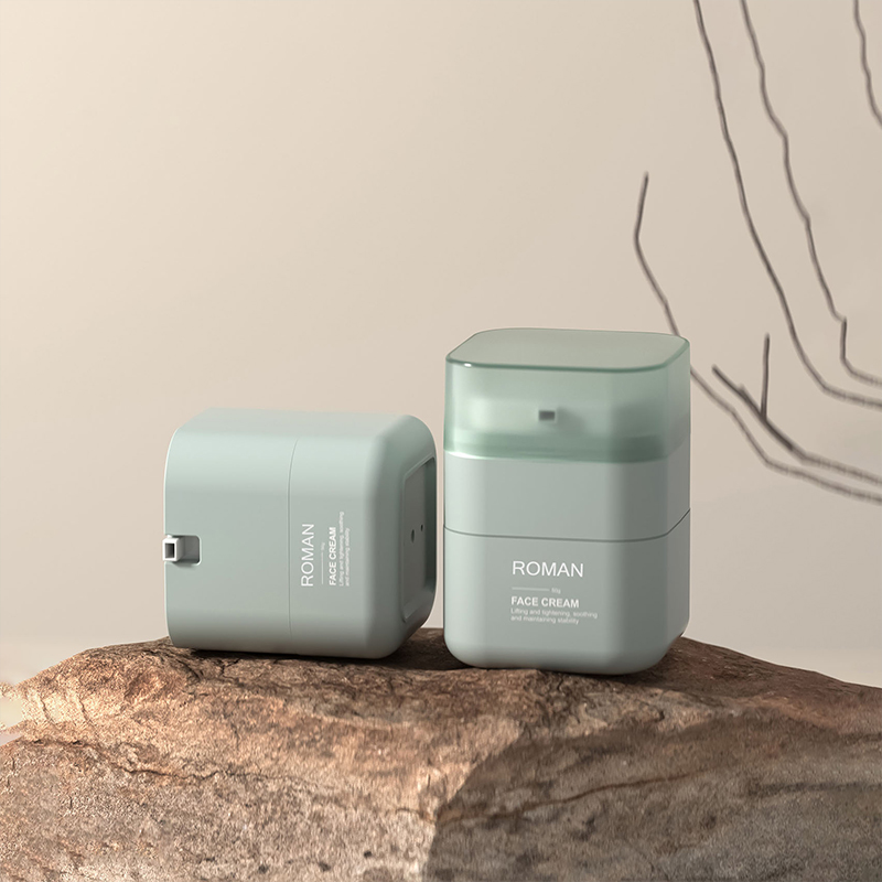 Nádoba na kozmetický bieliaci krém Ailess 50g štvorcová nádoba Square Cut Corners Fľaša na krém na tvár 30g Detská nádoba na krém na tvár Airless