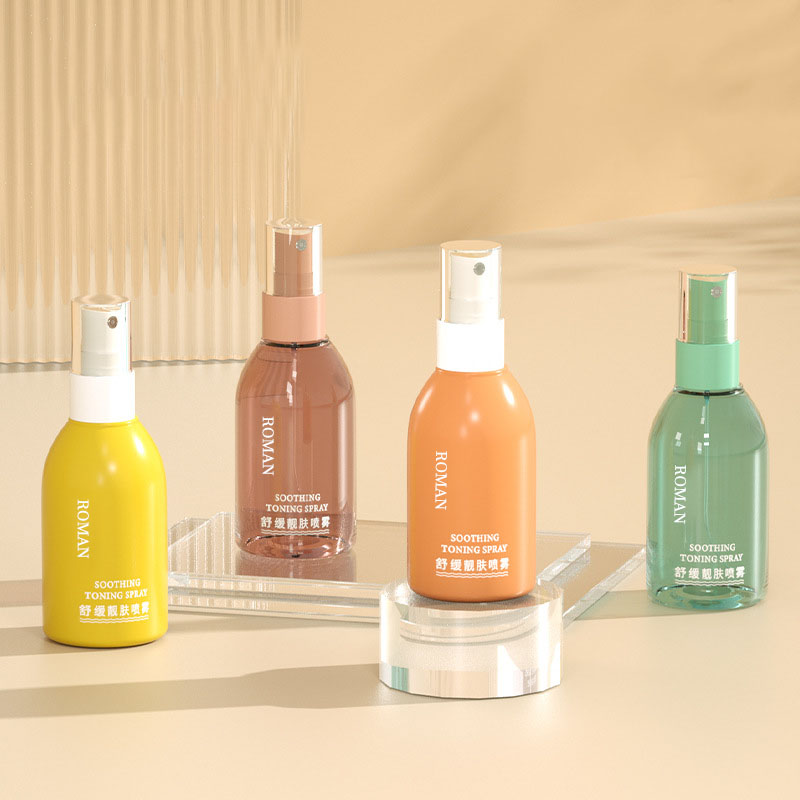 100 ml 120 ml 150 ml plastová fľaštička s rozprašovačom s jemnou hmlou Stlačte Inventory toner Náplň cestovná fľaštička na parfumy, krémová kozmetika