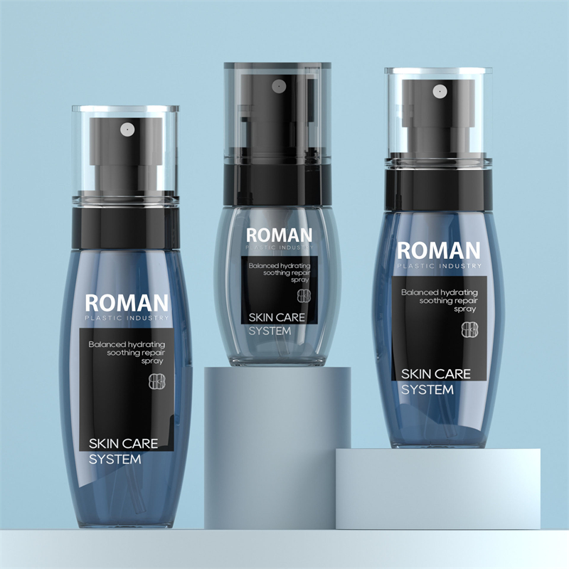 40 ml 60 ml 80 ml Fľaša s čiernym sprejom na opaľovací krém s rozprašovačom telového parfumu Plastová nádoba Fľaša s pumpičkou na púder na vlasy