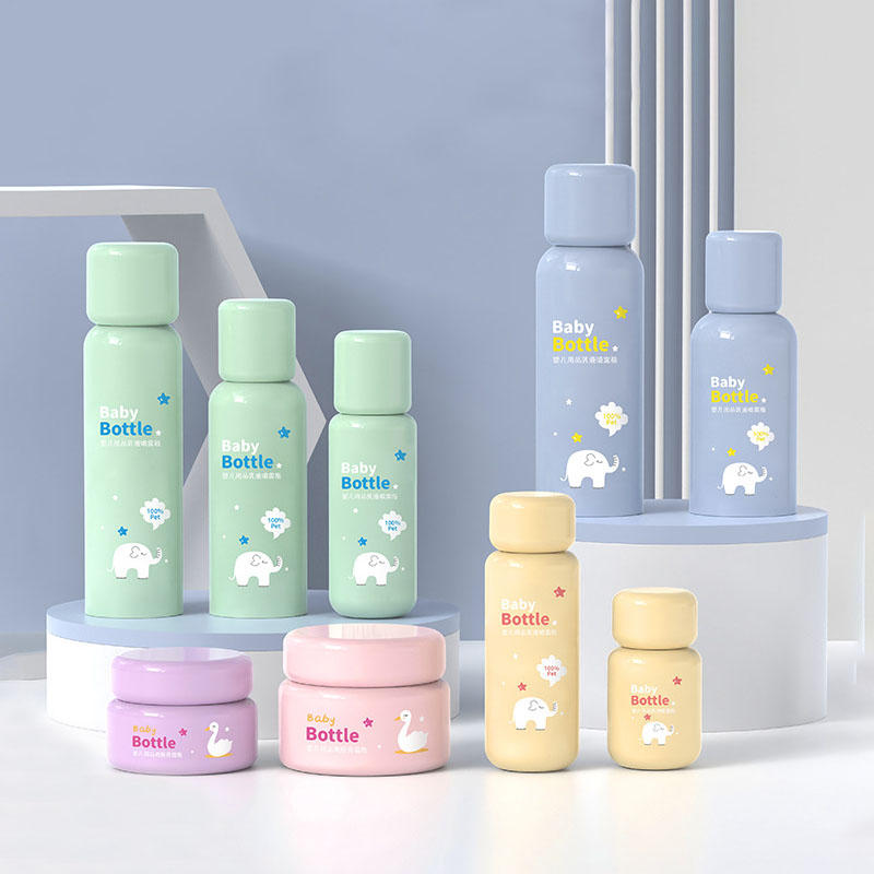 50 ml 100 ml 120 ml 150 ml 200 ml PET plastová kozmetická subfľaša na opaľovací krém Dezinfekčný sprej na zvlhčenie hmla Parfum esenciálny olej Použitie