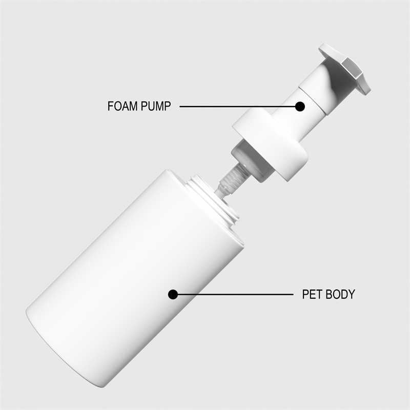 100 ml 120 ml 150 ml 200 ml 300 ml Biela PET fľaša s bielou penovou pumpičkou na peniace mydlá a produkty starostlivosti o vlasy Kozmetický balíček 100 ml 120 ml 150 ml 200 ml 300 ml Biela PET fľaša s bielou penovou pumpičkou na peniace mydlá a produkty starostlivosti o vlasy Kozmetický balíček