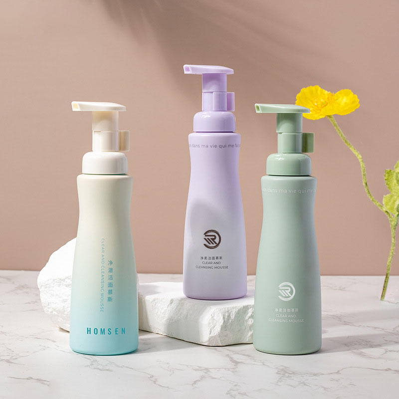 150 ml fľaša s penovou penou z PET s 30 hrdlami, detský šampón na umývanie tela v páse, dizajn fľaša na starostlivosť o telo na čistenie obalov