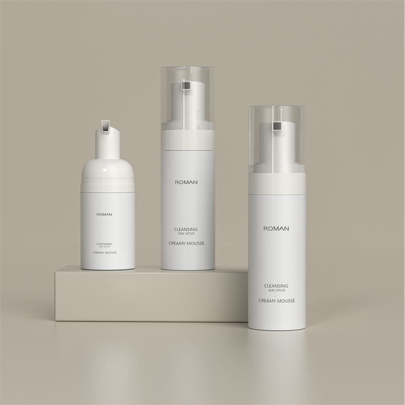 Prázdna prenosná 50 ml 100 ml 120 ml 150 ml 200 ml Čistá biela pena dávkovač mydla Malá plastová fľaša na pánske holenie Face Wash and Wash