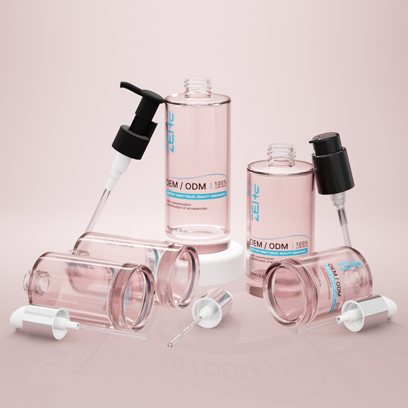 Viackapacitná sklenená fľaštička na kozmetické sérum s hrubým dnom Viackapacitná sklenená fľaštička na kozmetické sérum s hrubým dnom