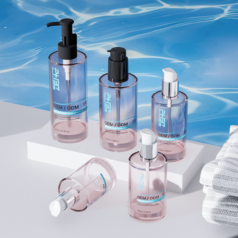 Viackapacitná sklenená fľaštička na kozmetické sérum s hrubým dnom Viackapacitná sklenená fľaštička na kozmetické sérum s hrubým dnom