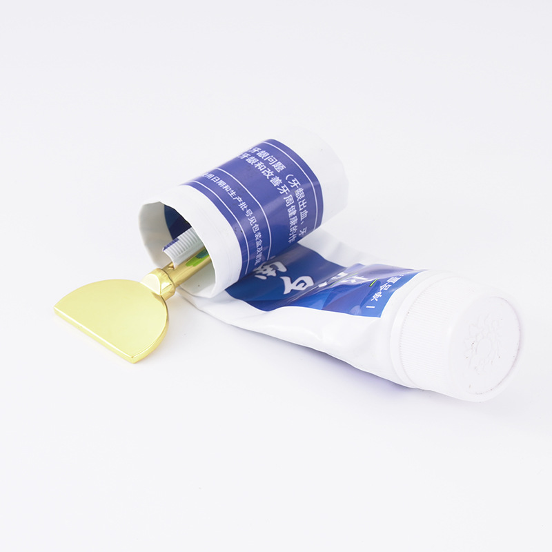 Obdĺžnikový žmýkač rúrok zo zinkovej zliatiny so špicatou špičkou Krémy Nástroj na žmýkanie farieb pre rodinnú toaletu a kúpeľňu Obdĺžnikový žmýkač rúrok zo zinkovej zliatiny so špicatou špičkou Krémy Nástroj na žmýkanie farieb pre rodinnú toaletu a kúpeľňu