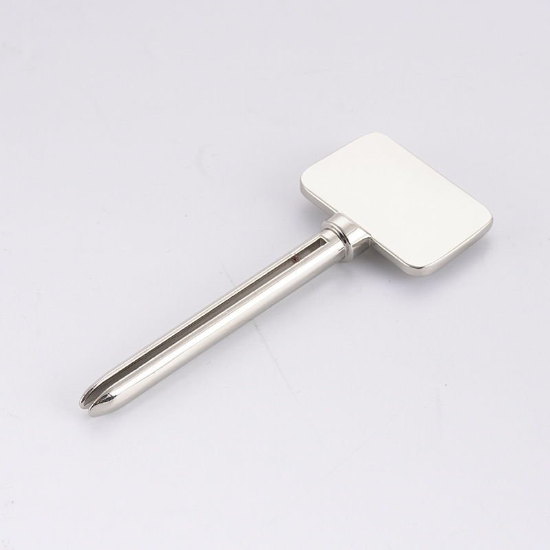 Obdĺžnikový žmýkač rúrok zo zinkovej zliatiny so špicatou špičkou Krémy Nástroj na žmýkanie farieb pre rodinnú toaletu a kúpeľňu Obdĺžnikový žmýkač rúrok zo zinkovej zliatiny so špicatou špičkou Krémy Nástroj na žmýkanie farieb pre rodinnú toaletu a kúpeľňu