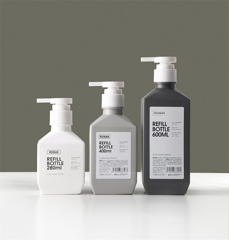 300 ml 400 ml 600 ml PE plastové fľaše na pleťové vody fľaštičky na šampóny na telové mlieko fľaša na telové mlieko na balenie kozmetiky 300 ml 400 ml 600 ml PE plastové fľaše na pleťové vody fľaštičky na šampóny na telové mlieko fľaša na telové mlieko na balenie kozmetiky