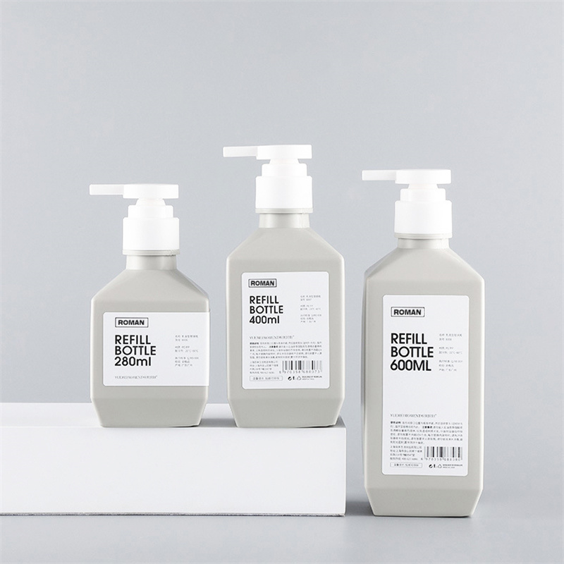 300 ml 400 ml 600 ml PE plastové fľaše na pleťové vody fľaštičky na šampóny na telové mlieko fľaša na telové mlieko na balenie kozmetiky 300 ml 400 ml 600 ml PE plastové fľaše na pleťové vody fľaštičky na šampóny na telové mlieko fľaša na telové mlieko na balenie kozmetiky