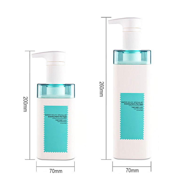 500 ml 750 ml Luxusné prázdne kozmetické štvorcové rameno Plastová fľaša na šampón s pumpičkou a kondicionér s dávkovačom mydla na umývanie rúk 500 ml 750 ml Luxusné prázdne kozmetické štvorcové rameno Plastová fľaša na šampón s pumpičkou a kondicionér s dávkovačom mydla na umývanie rúk