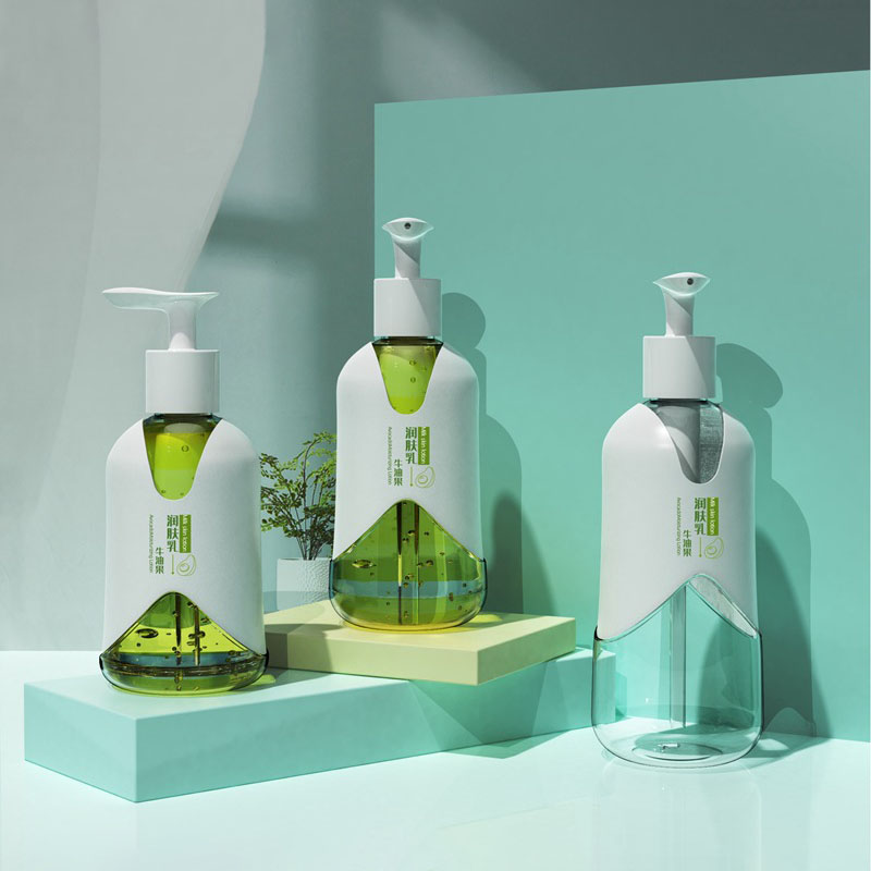 Odolný prázdny 300 ml 500 ml 700 ml plastový telový hydratačný krém s krémom na starostlivosť o pleť nádoba na šampón s penou fľaša s pumpičkou