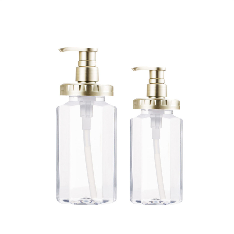 Prázdne fľaše s čistiacim mliekom na telo Šampón na vlasy Dávkovač sprchového gélu Fľaša na umývanie rúk Hexagon 300 ml 450 ml 500 ml 600 ml PET plastová fľaša s pumpičkou Prázdne fľaše s čistiacim mliekom na telo Šampón na vlasy Dávkovač sprchového gélu Fľaša na umývanie rúk Hexagon 300 ml 450 ml 500 ml 600 ml PET plastová fľaša s pumpičkou