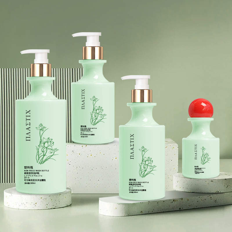 Špičková plastová fľaštička na umývanie tváre so zakriveným hrdlom fľaštička s tonerom na starostlivosť o pleť 100 ml 200 ml 300 ml 500 ml s guľôčkovým uzáverom Špičková plastová fľaštička na umývanie tváre so zakriveným hrdlom fľaštička s tonerom na starostlivosť o pleť 100 ml 200 ml 300 ml 500 ml s guľôčkovým uzáverom