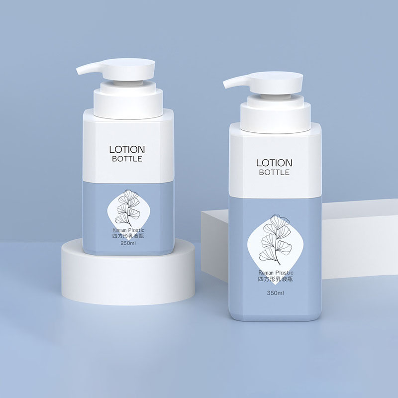 350 ml 500 ml veľkokapacitná štvorcová plastová fľaša pre domáce zvieratá Starostlivosť o každodenné potreby Sprcha Prázdna nádoba na šampón na gél do kúpeľa 800 ml 1000 ml