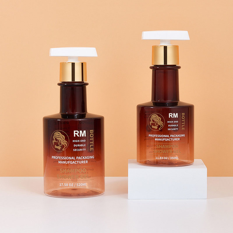 Bezplatná vzorka jantárová čierna zlatá fľaša šampónu s dlhým hrdlom Prázdna fľaša na umývanie rúk Plastové fľaše na telové mlieko s pumpičkou 300 ml 500 ml Bezplatná vzorka jantárová čierna zlatá fľaša šampónu s dlhým hrdlom Prázdna fľaša na umývanie rúk Plastové fľaše na telové mlieko s pumpičkou 300 ml 500 ml