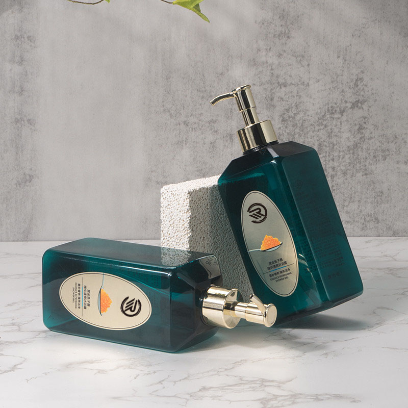 Private Label PET plastový tmavozelený hydratačný telový krém na šampón na dávkovanie šampónu 550 ml Private Label PET plastový tmavozelený hydratačný telový krém na šampón na dávkovanie šampónu 550 ml