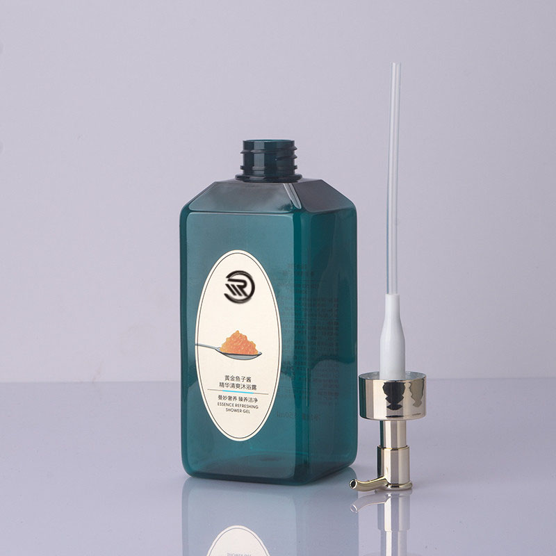 Private Label PET plastový tmavozelený hydratačný telový krém na šampón na dávkovanie šampónu 550 ml Private Label PET plastový tmavozelený hydratačný telový krém na šampón na dávkovanie šampónu 550 ml