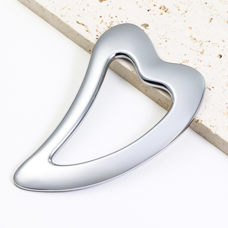 Butterfly Zinková zliatina Gua Sha Tool Ručné kozmetické nástroje Prenosný očný krém s tyčinkovým masérom Butterfly Zinková zliatina Gua Sha Tool Ručné kozmetické nástroje Prenosný očný krém s tyčinkovým masérom