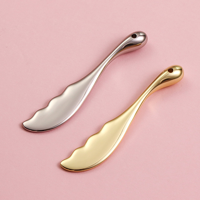 Prenosný očný krémový masér na očné krémy Mini Guasha Handheld Beauty Tools