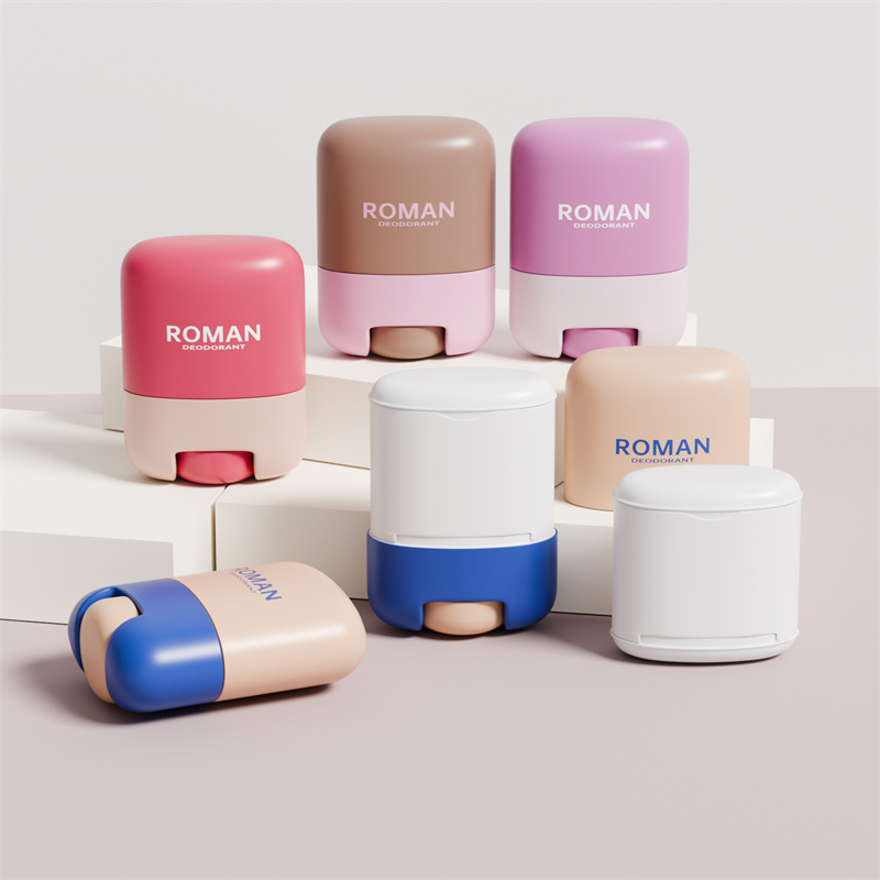 Prázdna nádoba na starostlivosť o pleť 30 g 50 g plastová nádoba na dezodorant s naplnenou fľašou Prázdna nádoba na starostlivosť o pleť 30 g 50 g plastová nádoba na dezodorant s naplnenou fľašou