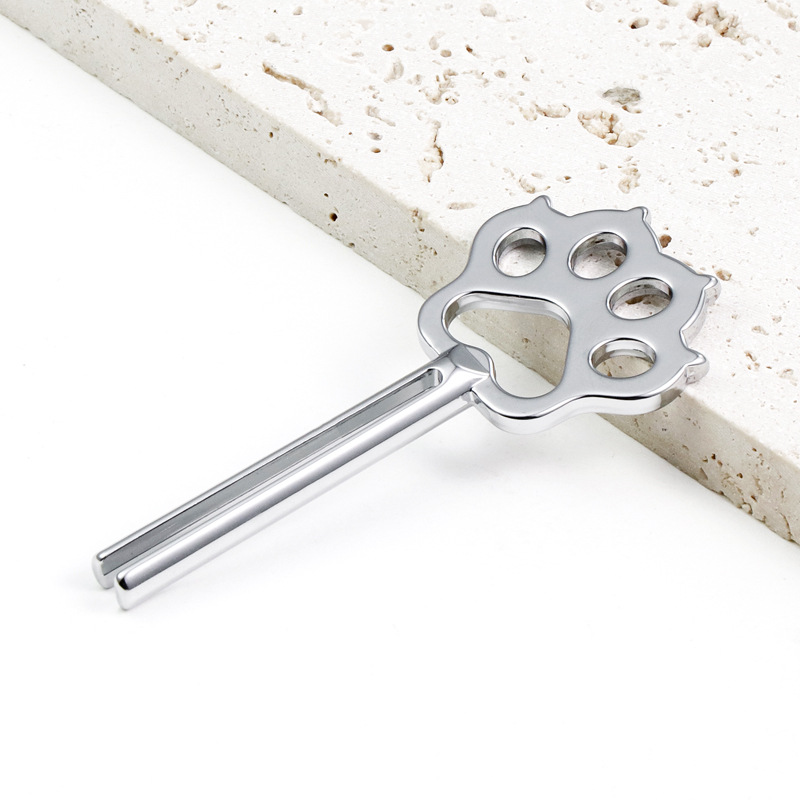 Jedinečný dizajn mačacej labky v tvare zinkovej zliatiny rúrky na krmivo pre mačky Jedinečný dizajn mačacej labky v tvare zinkovej zliatiny rúrky na krmivo pre mačky